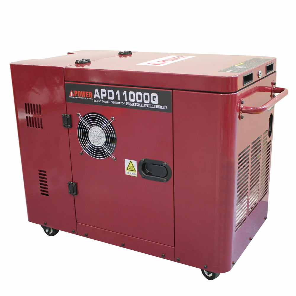 Generator de current insonorizat AiPower APD11000Q putere maxima 7,5kW 230/400V Diesel ATS inclus