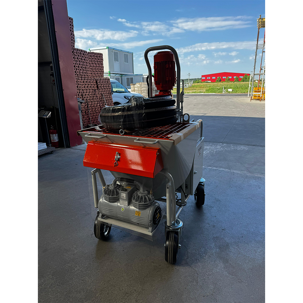 Mașină de tencuit SKELL SK 380V debit 6–40 l/min pentru materiale preamestecate