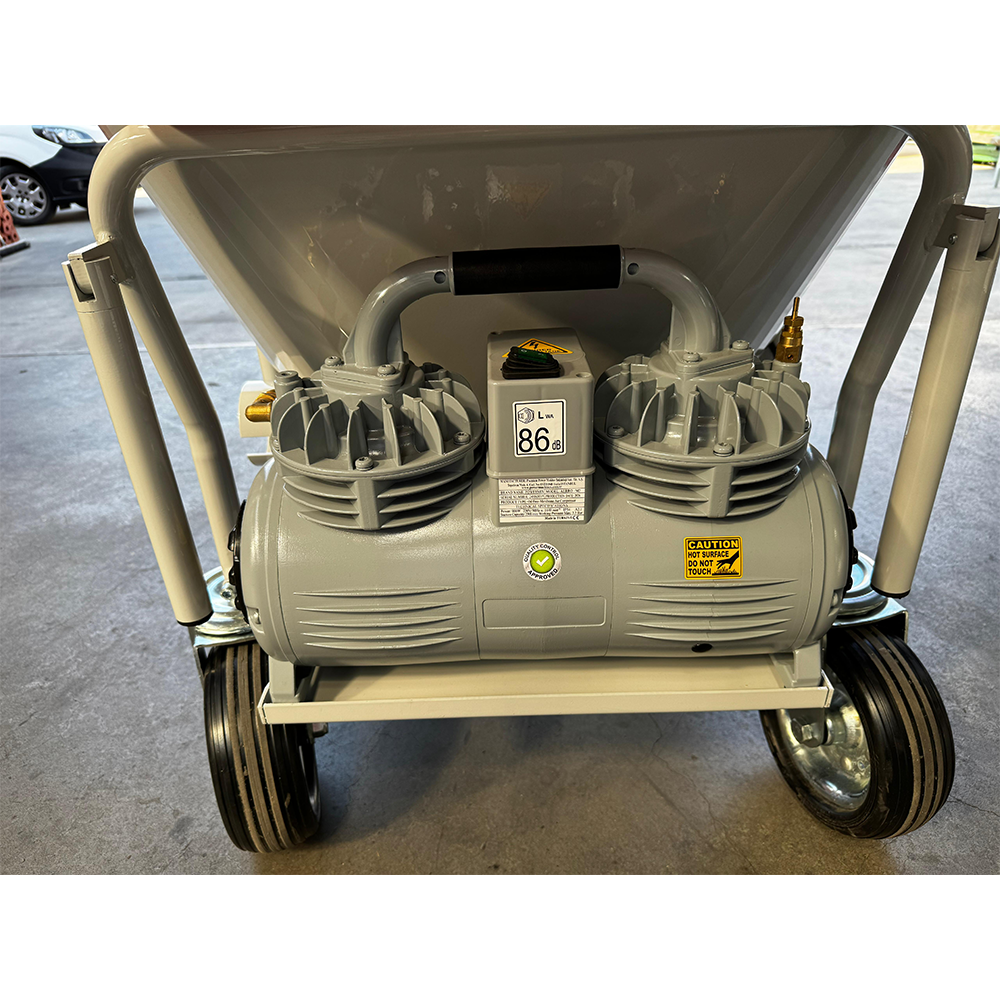 Mașină de tencuit SKELL SK 380V debit 6–40 l/min pentru materiale preamestecate