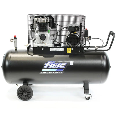 Compresor monofazat INDUSTRIAL, 200l, 410l/min, AB200-415MC-LONGLIFE