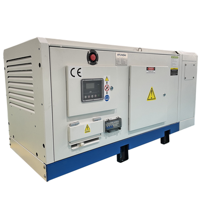 Generator de curent trifazat 5 KVA/ 12 kW cu motor diesel Hyundai DHY15L fara ATS