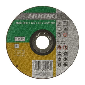 Disc Hikoki Taiere Inox – Metal 782307, D 125X22.23X1 mm