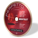 Disc MONTOLIT CPF250 pentru gresie portelenata/ceramica/sticla/marmura/granit PERFETTO Ø 250 mm