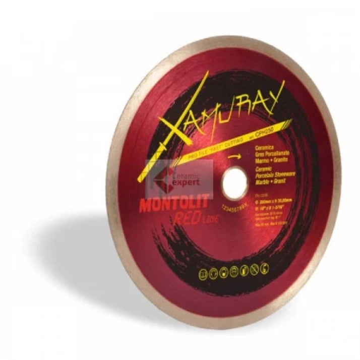 Disc Montolit XAMURAY CPH200 pentru ceramica/gresie portelenata/marmur/granit Ø 200 mm M25.4