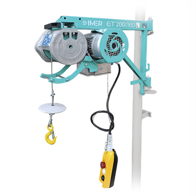 Electropalan IMER ET 200 NEO sarcina maxima 200 kg inaltime maxima 30 m motor 230V 0.75 kW