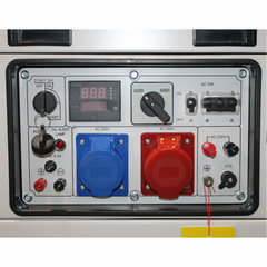 Generator SCDG10000SE TEQ, Putere max. 7,5 kW / 9.4 kVA, 400/230V, AVR, motor Diesel