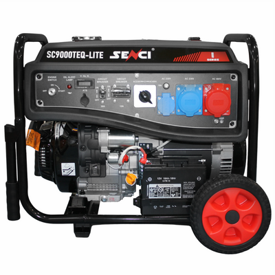Generator SC-9000-TEQ LITE, Putere max. 7.5 kW, 230V/400V, AVR, motor benzina