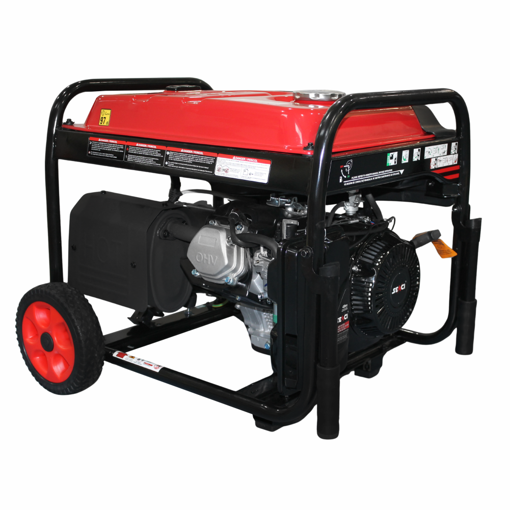 Generator SC-9000-TEQ LITE, Putere max. 7.5 kW, 230V/400V, AVR, motor benzina