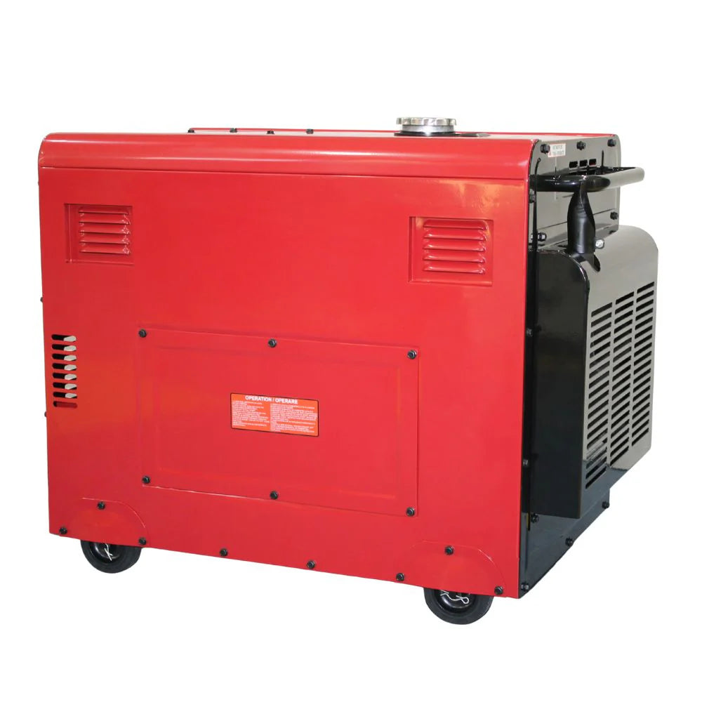 Generator SCD7500 TEQ, Putere max. 5.5 kW / 6.9 kVA, 230V/400V AVR, motor Diesel cu ATS inclus