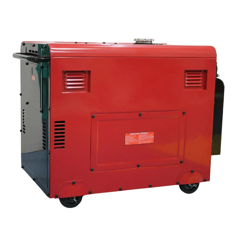 Generator SCD7500 TEQ, Putere max. 5.5 kW / 6.9 kVA, 230V/400V AVR, motor Diesel cu ATS inclus