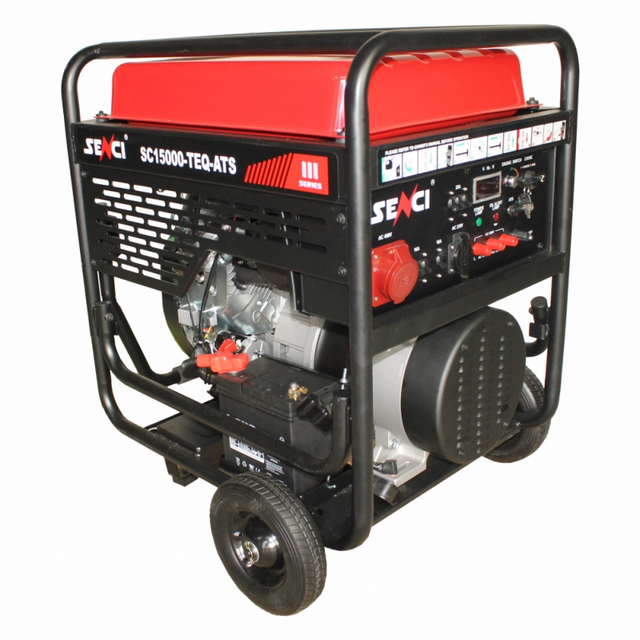 Generator de curent SENCI SC15000TE EVO-ATS putere maxima 13 kW/400V 4 KW/230V ATS inclus