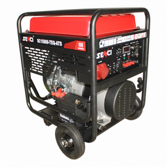Generator de curent SENCI SC18000TE EVO putere maxima 17 kW/400V 5 kW/230V pornire electrica