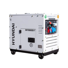 Generator de curent inverter trifazat cu motor diesel Hyundai DHY-9000SEi-T