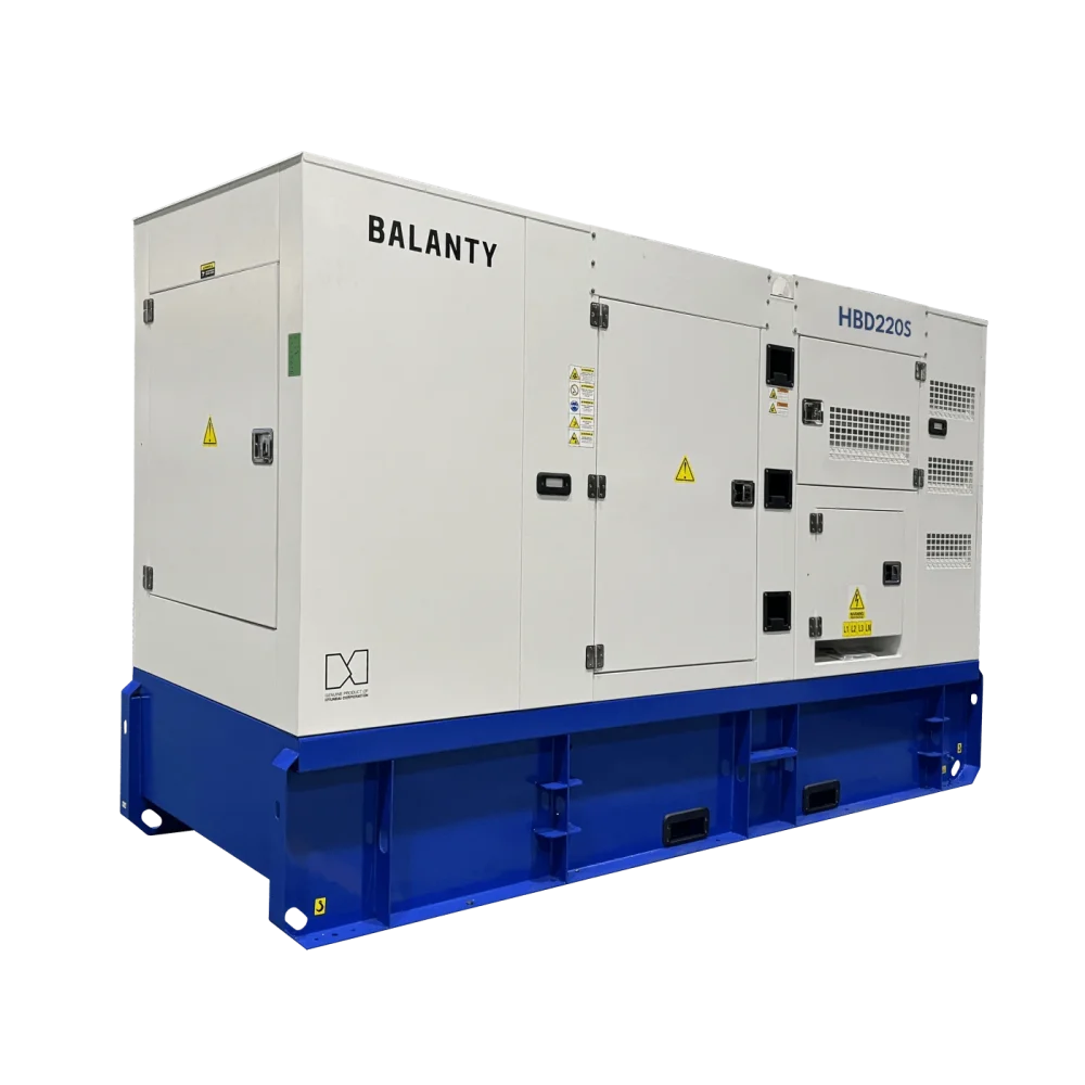 Generator de curent trifazat cu motor diesel Hyundai 176 kW 400V