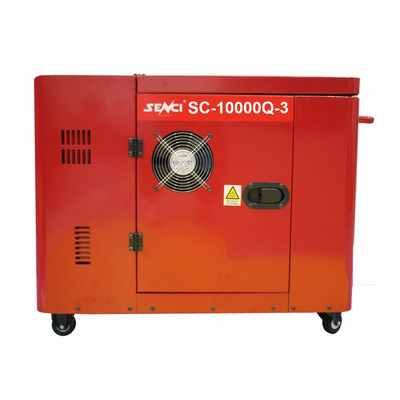 Generator insonorizat SENCI SC10000Q-3 putere maxima 8 kW 400V motor Diesel fara ATS