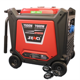 Generator inverter SENCI SC8000iE putere maxima 7.5 kW 230V pornire electrica insonorizat