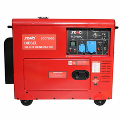 Generator SENCI SCD7500QN ATS, 6 kVA 230V motor Diesel ATS inclus