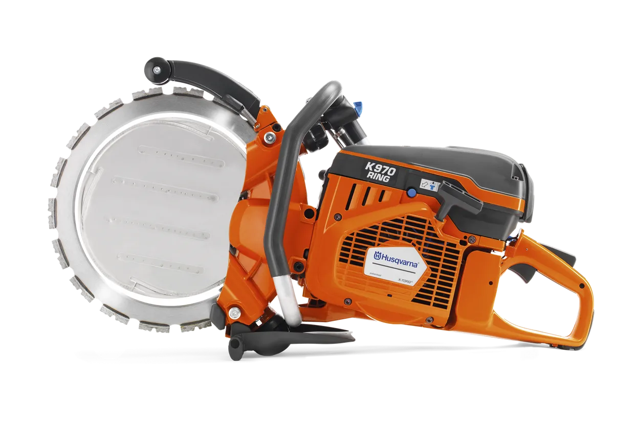 Husqvarna K970 Ring masina debitat motor benzina