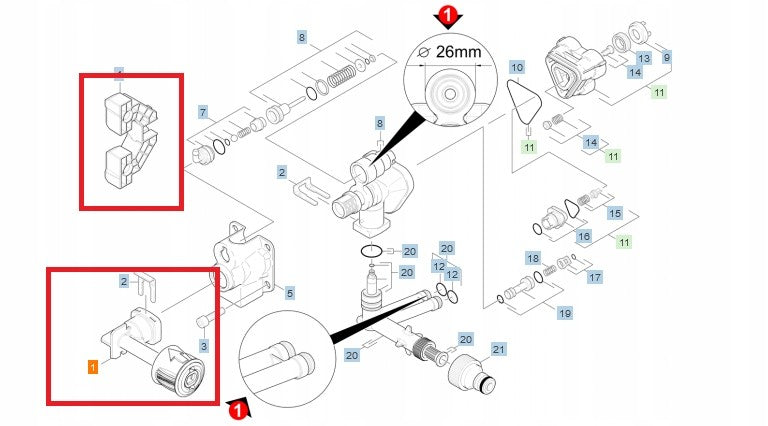 Original connection Karcher K3 - K4 9.001-749.0