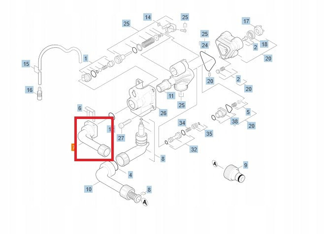 Racord Karcher K2 - K3 - K4 9.036-703.0