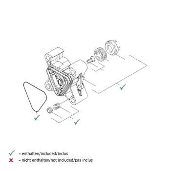 Original pump head Karcher K5 Full Control 9.002-456.0