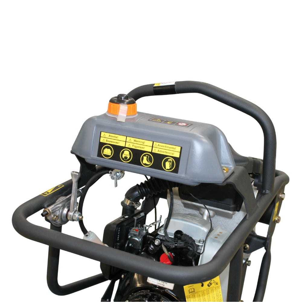 Mai compactor MC77-H, 13,7 kN, motor Honda, benzina 3,5 cp, greutate 77 kg