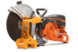 Masina de taiat diam. disc 350mm pe benzina Husqvarna K 1270 pentru șine/asfalt/beton