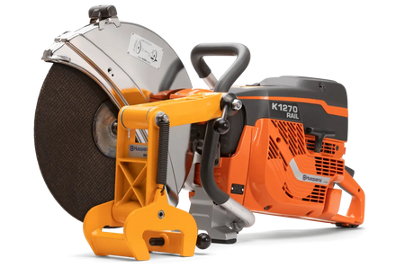 Masina de taiat diam. disc 400mm pe benzina Husqvarna K 1270 pentru șine/asfalt/beton