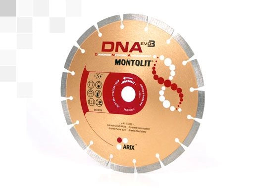 Disc Montolit LX180 for concrete granite hard stone Ø 180/ mm M25.4