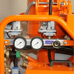 Masina de tencuit Bisonte PCS-K35 220V debit 5-20 l/min materiale preamestecate