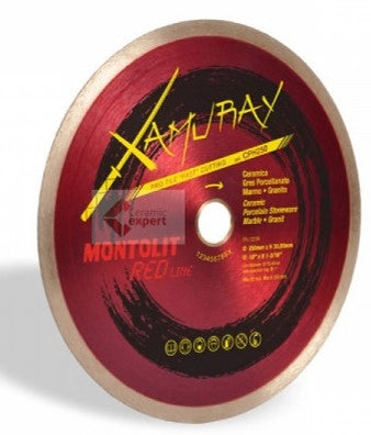 Disc Montolit CPH250 XAMURAY for ceramics/porcelain tiles/marble/granite Ø 250 mm M25.4