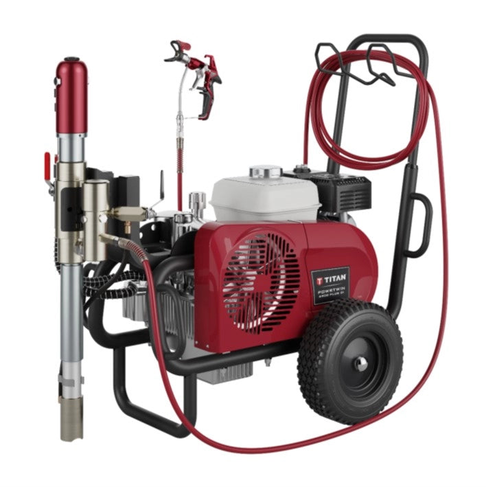 Airless pump Titan PowrTwin 6900DI Plus CART 230V flow rate 6.6 l/min - Pistol RX-Apex