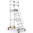 Platforma mobila profesionala RD38 din aluminiu, H lucru 3,8m