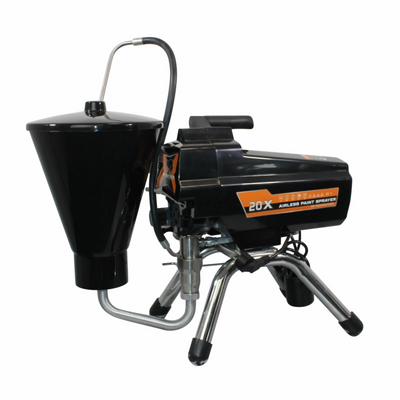 Pompa airless Bisonte PAZ20X SKID 230V debit 2.0 l/min include cuva material 6 l