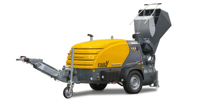 Pompa sapa Putzmeister Mixokret M740 DHBS STAGE V alimentator + racleta