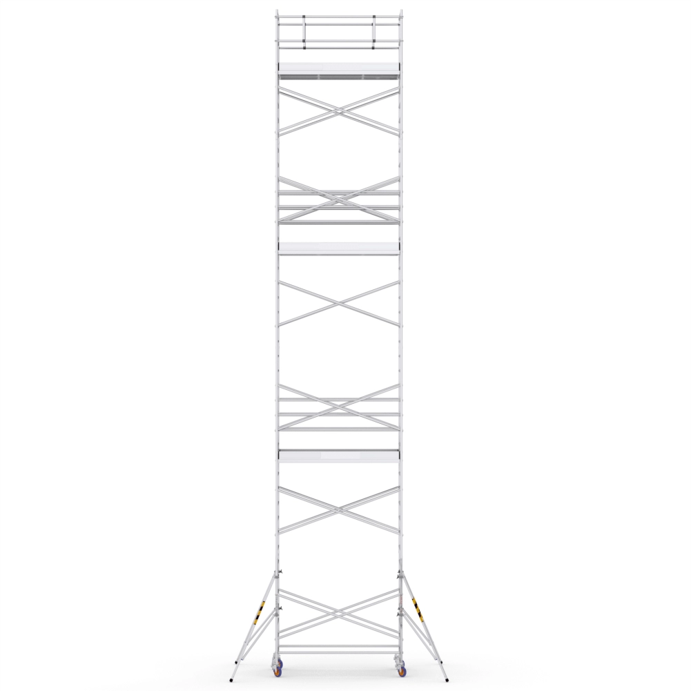 ProTUBE L14 Professional mobile aluminum scaffold H work 13.8m