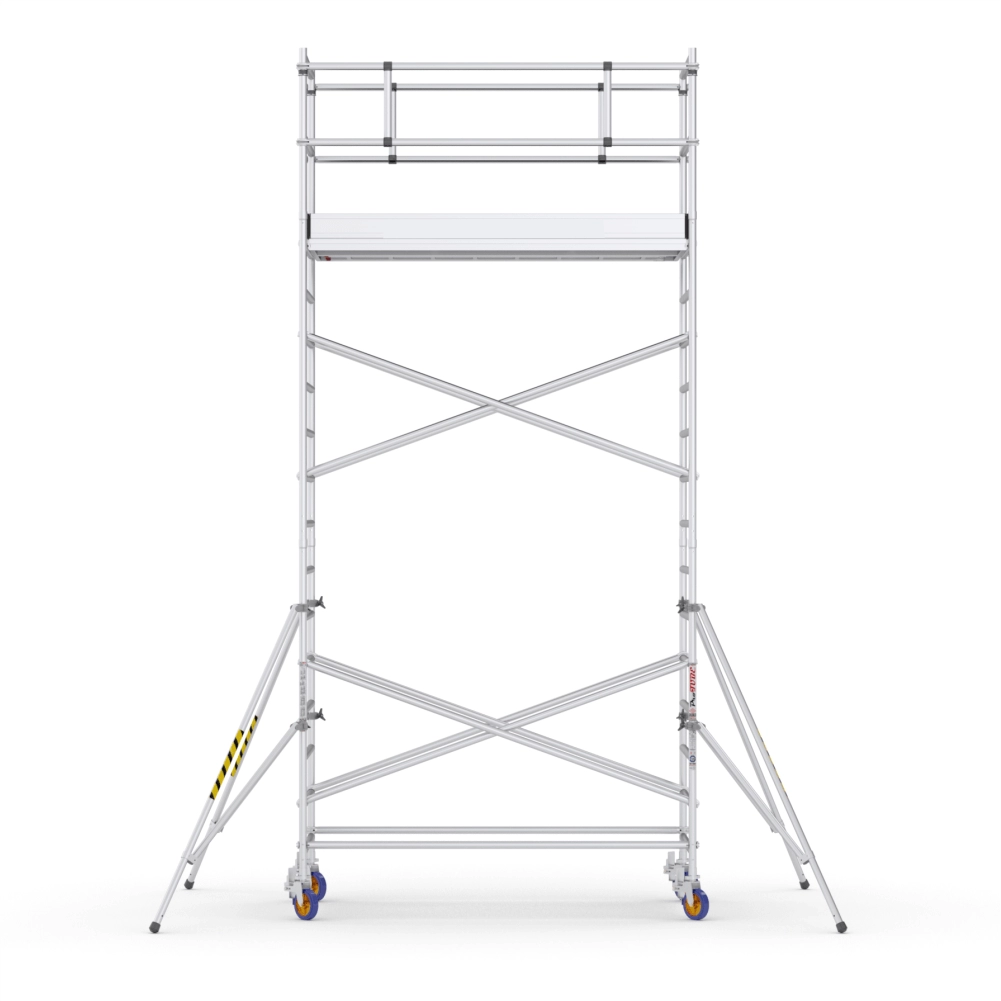 ProTUBE L6 Professional movable aluminum scaffold H work 6.2m