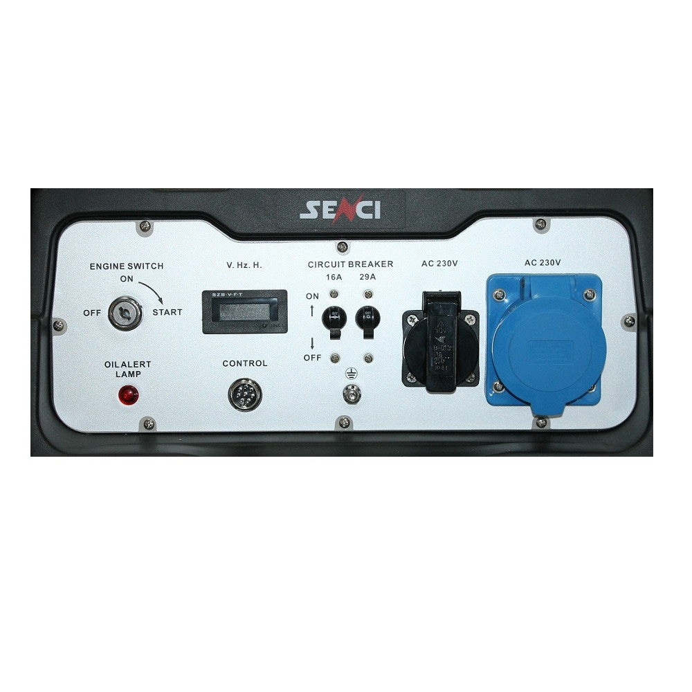 Generator de curent SENCI SC8000-ATS TOP putere maxima 7 kW 230V pornire electrica ATS inclus