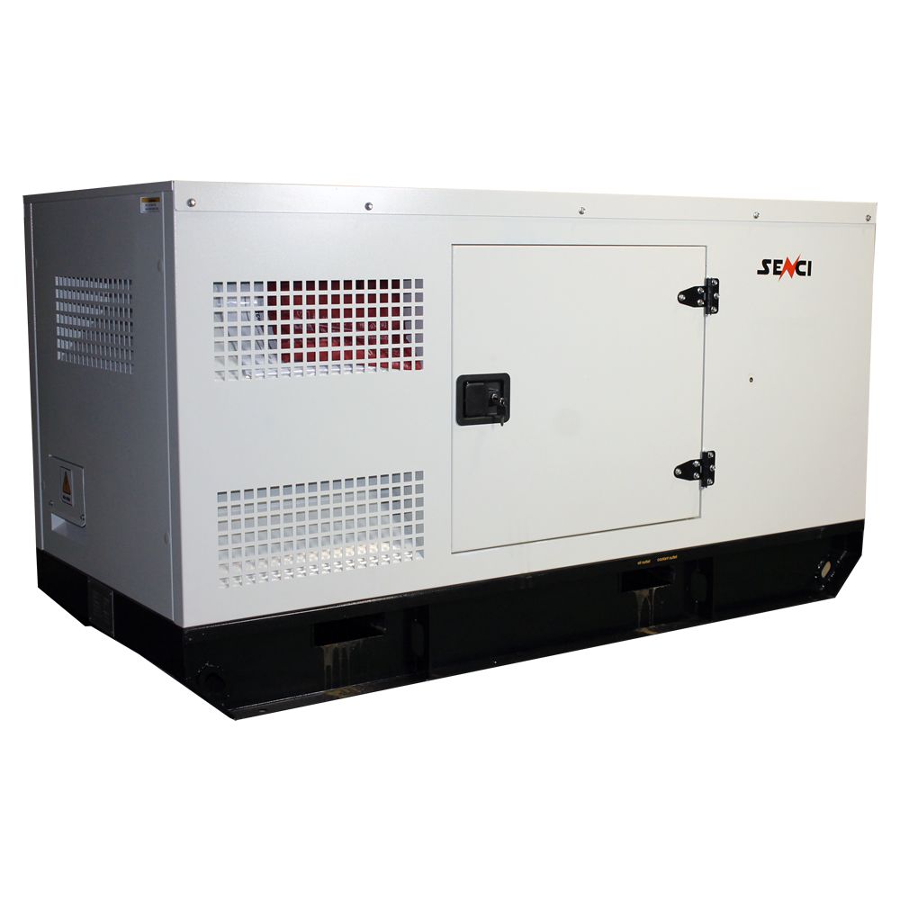 Soundproof diesel generator SENCI SCDE 25i-YS maximum power 25 kVA 400V AVR included without ATS