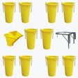 Set Tubulatura evacuare IMER ITALIA 10 buc tuburi 1 suport metalic cuva si 1 cuva incarcare cu separator