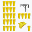 Set Tubulatura evacuare IMER ITALIA 25 buc tuburi 1 suport metalic cuva si 1 cuva incarcare cu separator