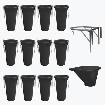 Set tubulatura Evacuare Imer 12 Tuburi Deseuri 1 Suport Cuva 1 Cuva Incarcare