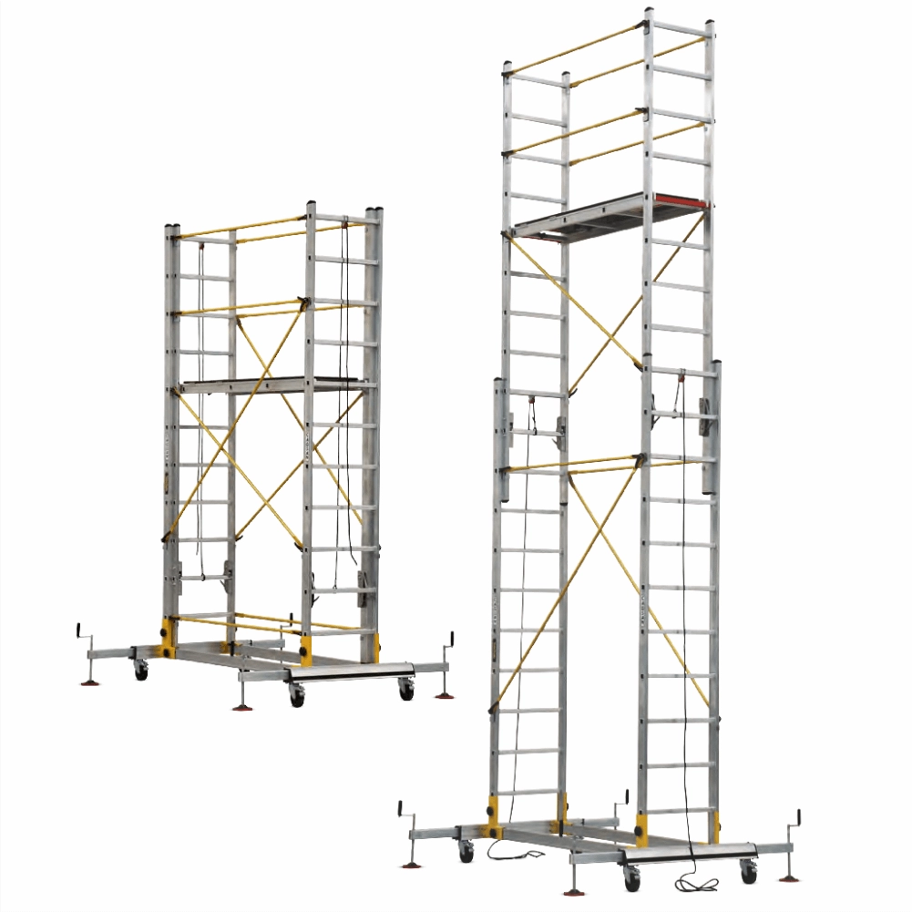 TeleSafe 005XL Schela mobila profesionala din aluminiu