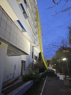 Set Tubulatura Evacuare Deseuri Imer 8 Buc Tuburi 1 Suport Cuva si 1 Cuva Incarcare