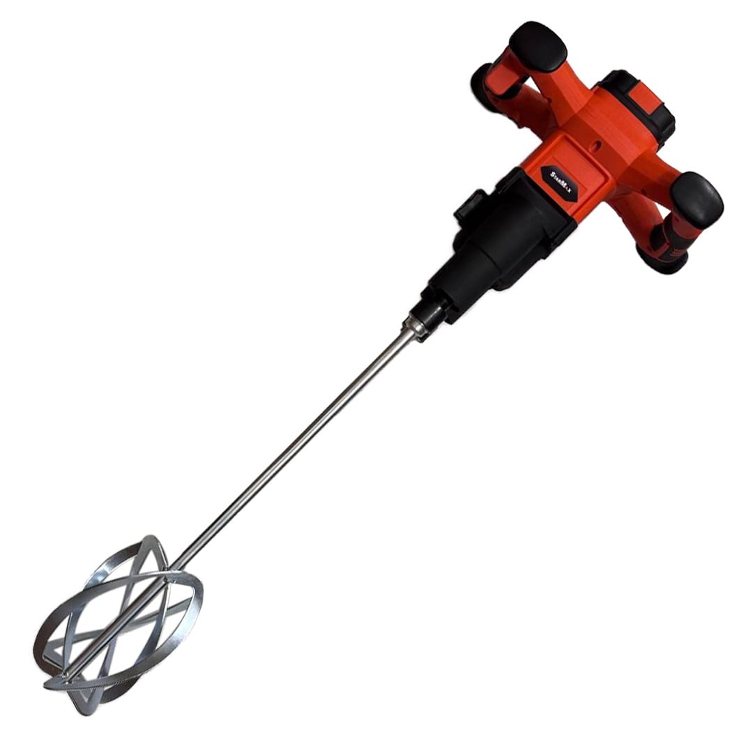 Mixer / amestecator pt. adezivi / mortar 1800W cu palete duble, Profesional STARMAX1800