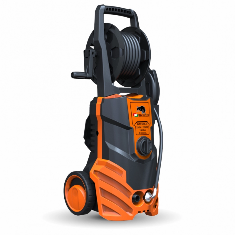 Pressure washer BISONTE BT2350B flow rate 6l/min pressure 160bar electric motor 230V 2200W