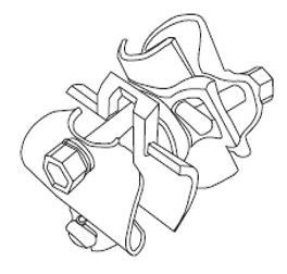 CONDOR – Morseta pivotanta dubluzincata