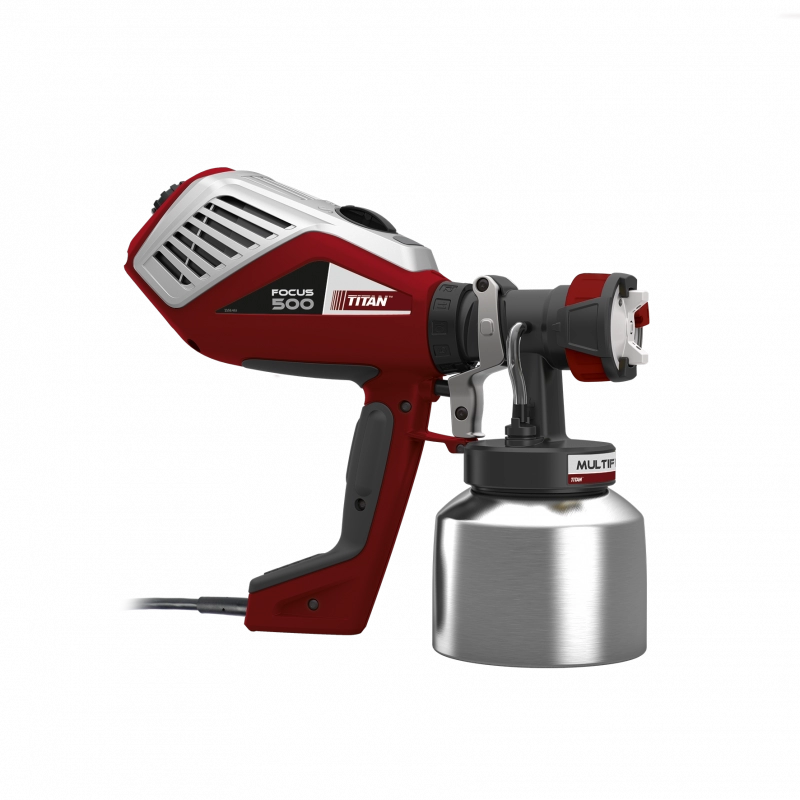 Pistol pentru vopsitorie Titan Focus500 230V putere atomizare 0.22 Kw