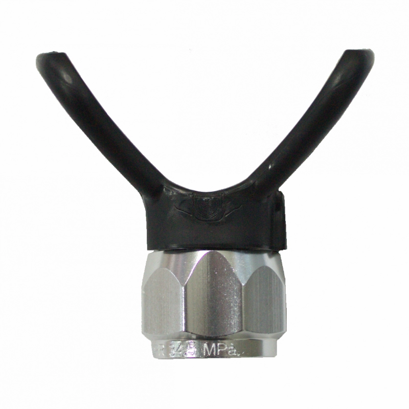 Gun head nozzle protection guard