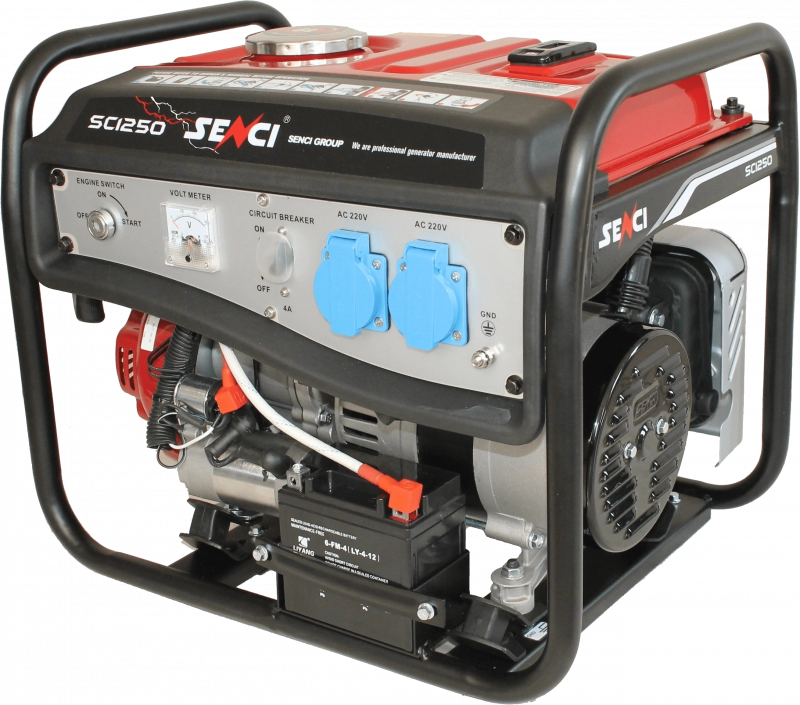 Generator de curent SENCI SC1250 LITE putere maxima 1,0 kW 230V